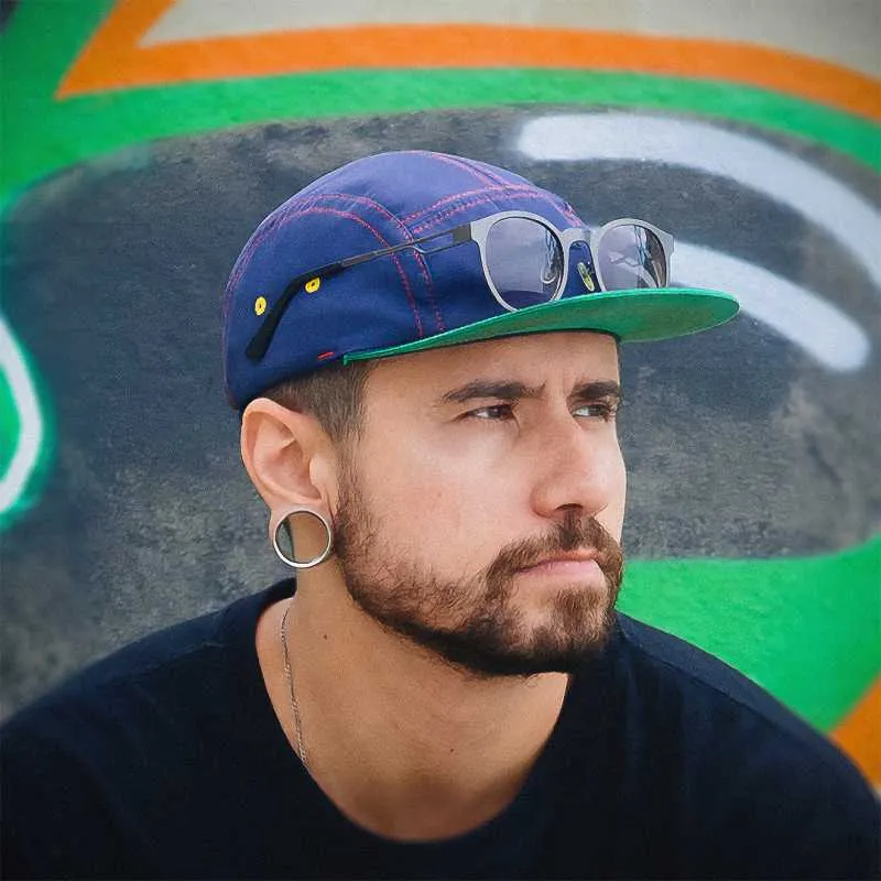 Alargador de Aço Prateado Flangeado - Estilo Seguro | ALARGS