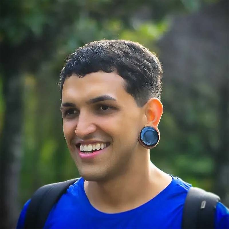 Plug Acrílico Colors: Estilo Vibrante e Moderno | ALARGS