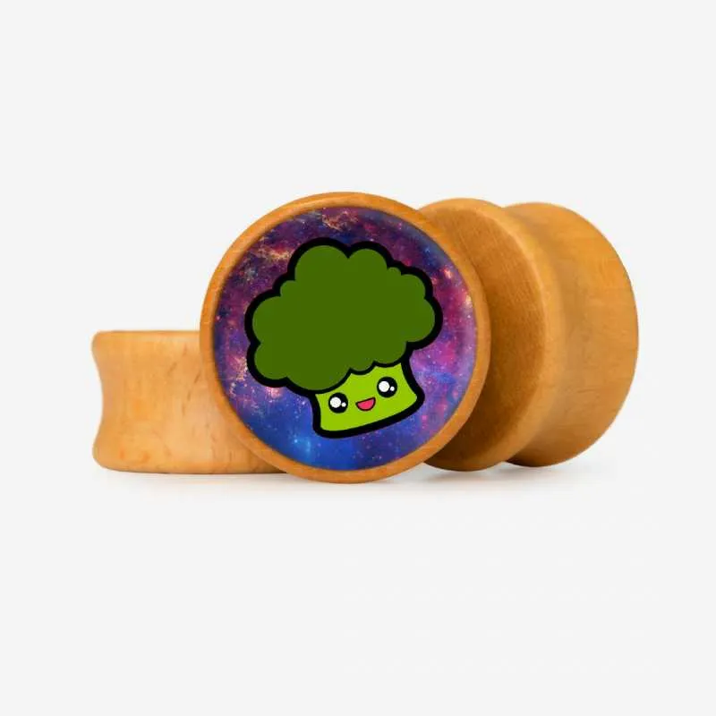 Plug Brócolis Cósmico - Base Selecionável | ALARGS
