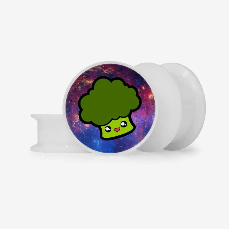 Plug Brócolis Cósmico - Base Selecionável | ALARGS