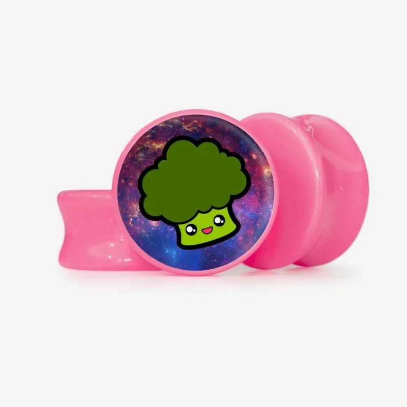 Plug Brócolis Cósmico - Base Selecionável | ALARGS