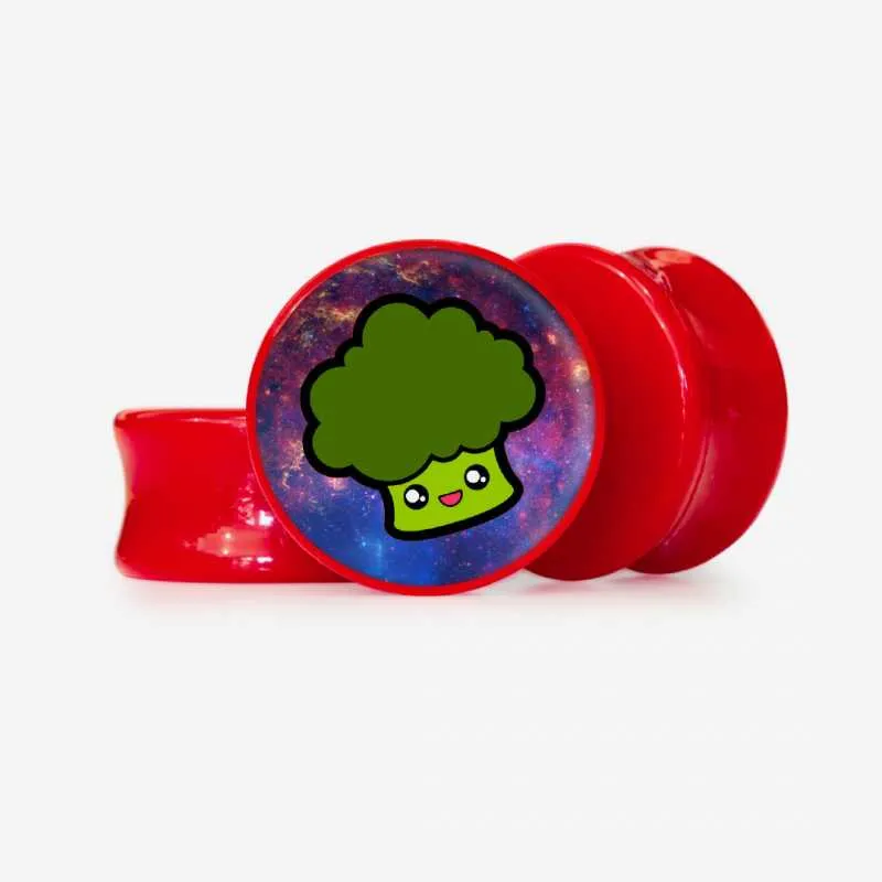 Plug Brócolis Cósmico - Base Selecionável | ALARGS