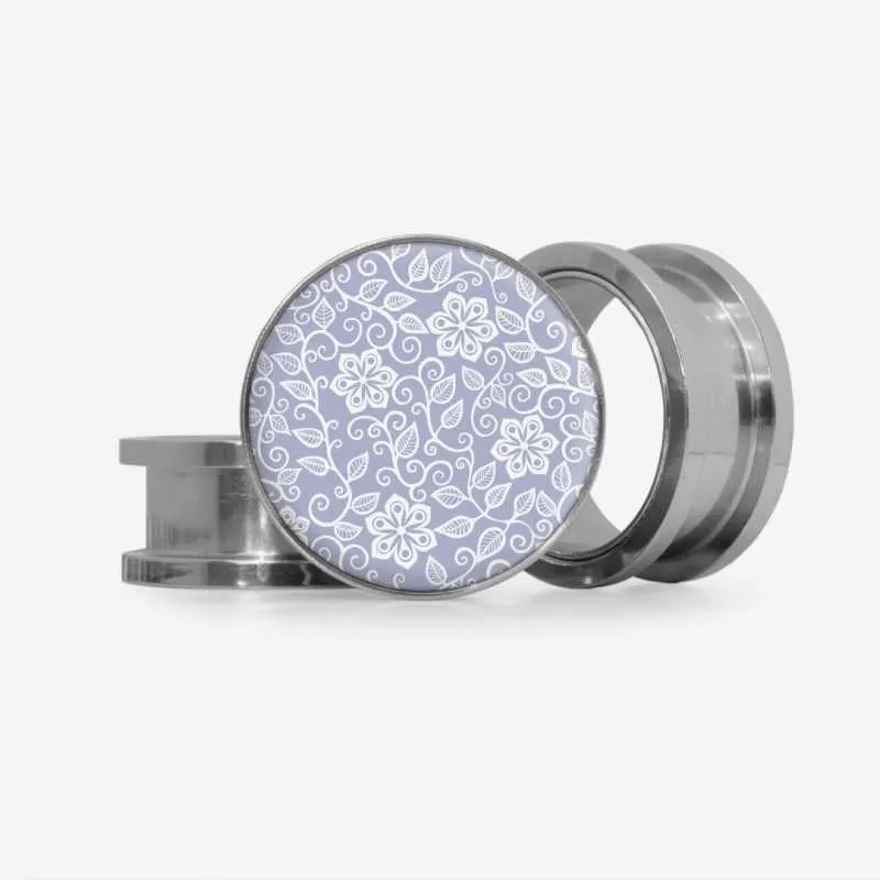 Plug Flores Suaves - Base Selecionável | ALARGS