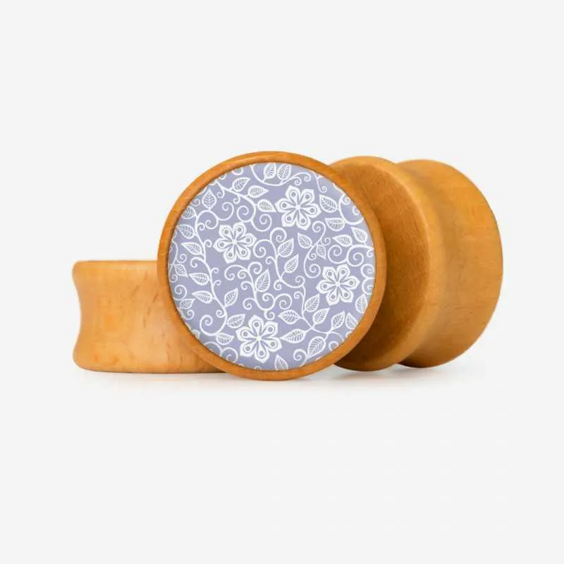 Plug Flores Suaves - Base Selecionável | ALARGS