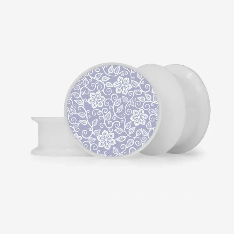 Plug Flores Suaves - Base Selecionável | ALARGS