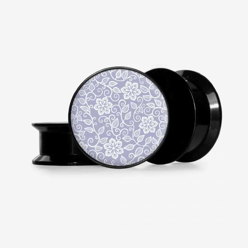 Plug Flores Suaves - Base Selecionável | ALARGS