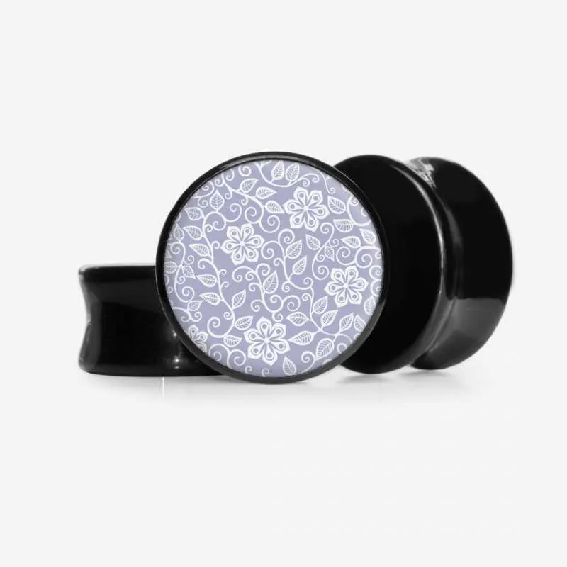 Plug Flores Suaves - Base Selecionável | ALARGS