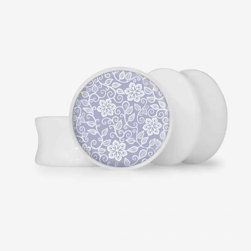 Plug Flores Suaves - Base Selecionável | ALARGS