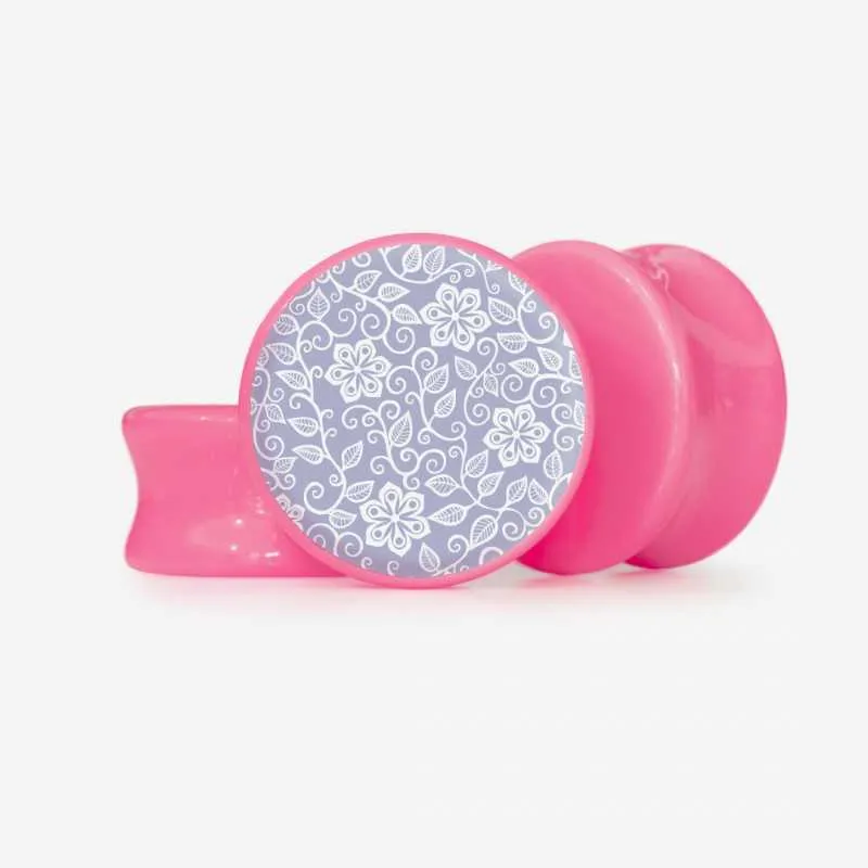 Plug Flores Suaves - Base Selecionável | ALARGS