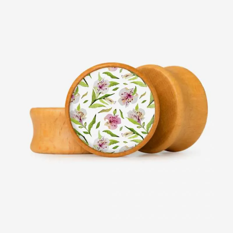 Alargador Aço Flores do Equinócio - Base Selecionável | ALARGS