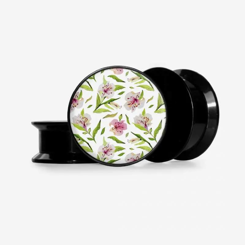 Alargador Aço Flores do Equinócio - Base Selecionável | ALARGS