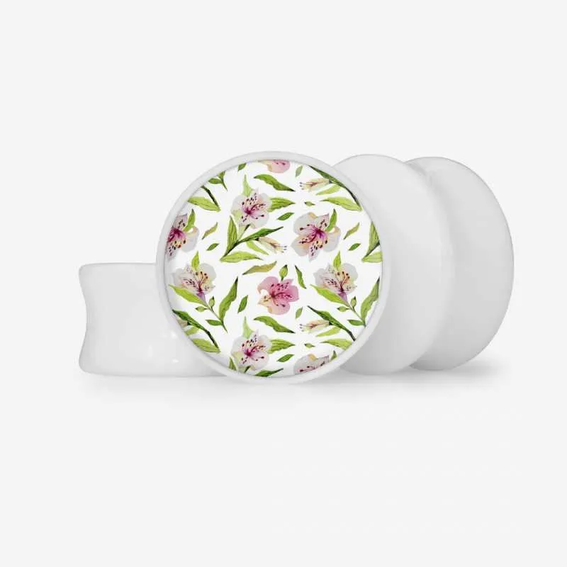 Alargador Aço Flores do Equinócio - Base Selecionável | ALARGS