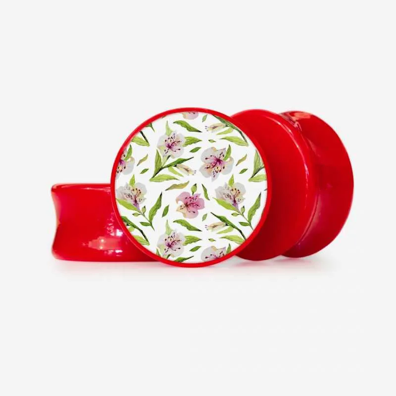 Alargador Aço Flores do Equinócio - Base Selecionável | ALARGS