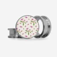 Plug Flores Pequeninas - Base Selecionável | ALARGS