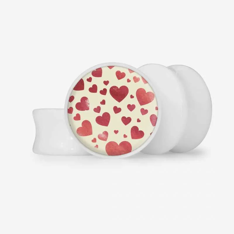 Plug Coração Vibrante - Base Selecionável é na ALARGS