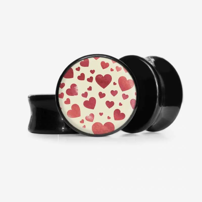 Plug Coração Vibrante - Base Selecionável é na ALARGS