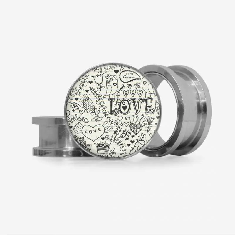 Plug Uma Carta de Amor - Base Selecionável | ALARGS