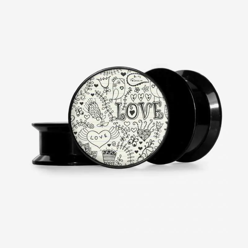 Plug Uma Carta de Amor - Base Selecionável | ALARGS