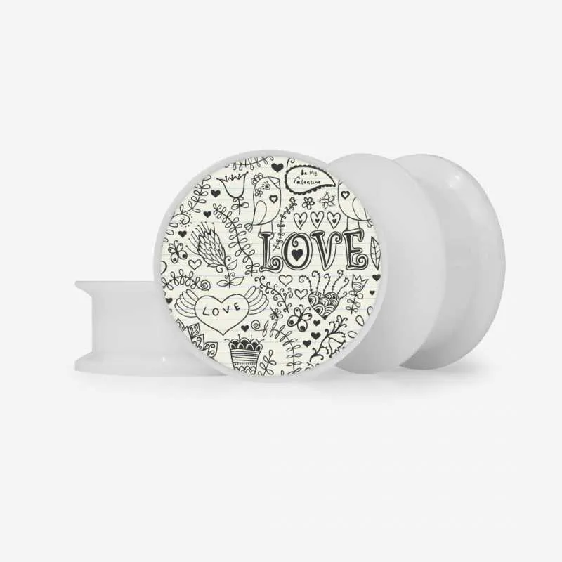 Plug Uma Carta de Amor - Base Selecionável | ALARGS