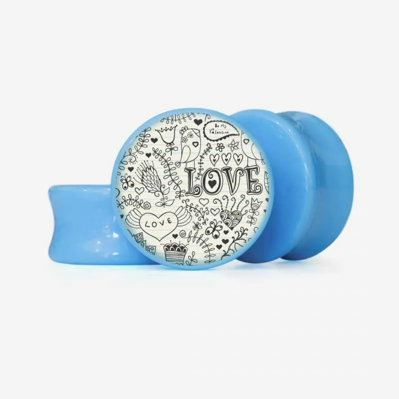 Plug Uma Carta de Amor - Base Selecionável | ALARGS