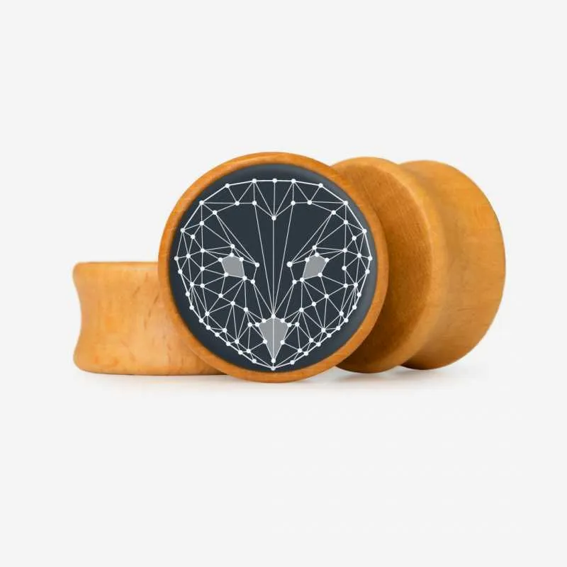 Plug Coruja Poligonal - Base Selecionável é na ALARGS