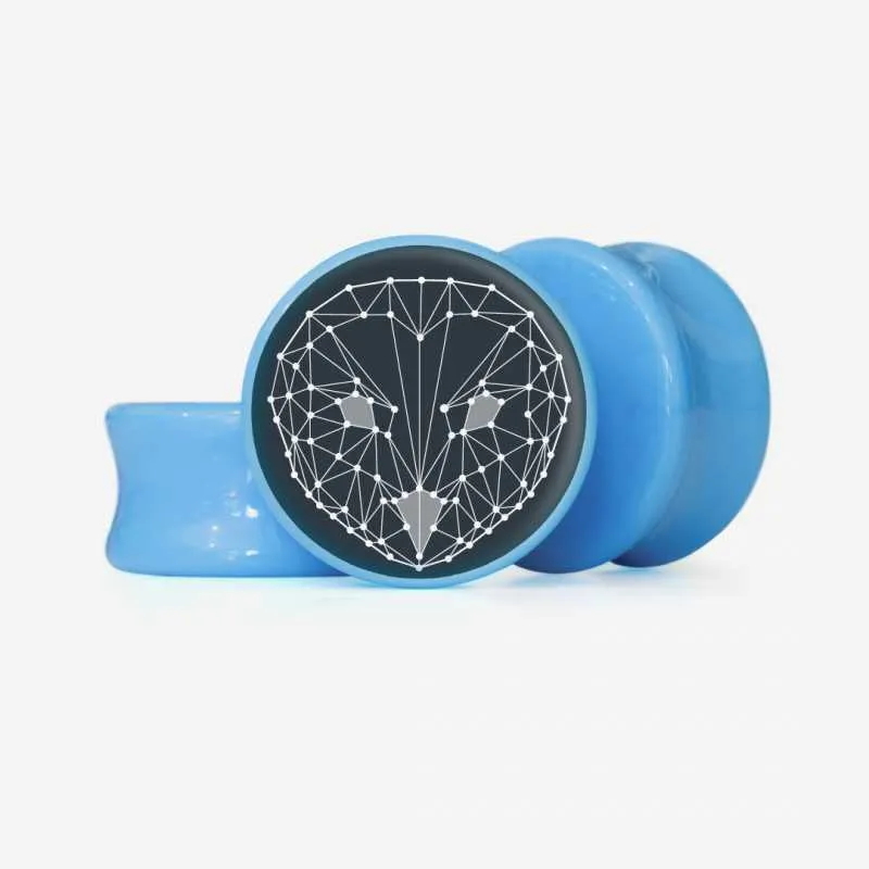 Plug Coruja Poligonal - Base Selecionável é na ALARGS