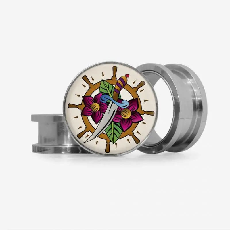 Plug Adaga e Timão - Base Selecionável | ALARGS