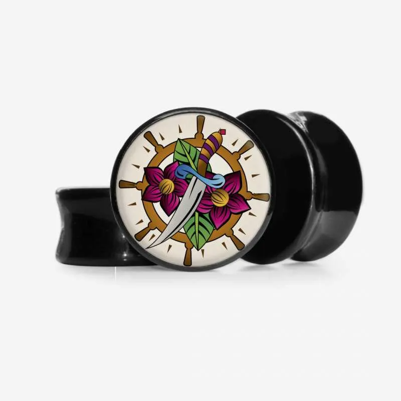 Plug Adaga e Timão - Base Selecionável | ALARGS