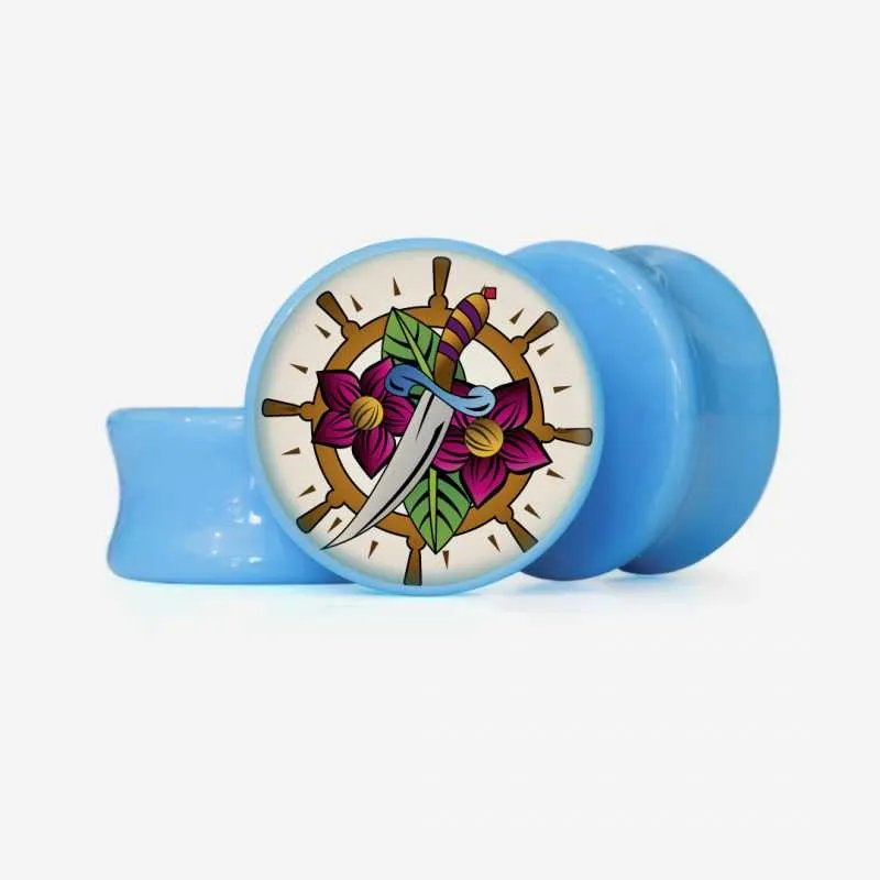 Plug Adaga e Timão - Base Selecionável | ALARGS