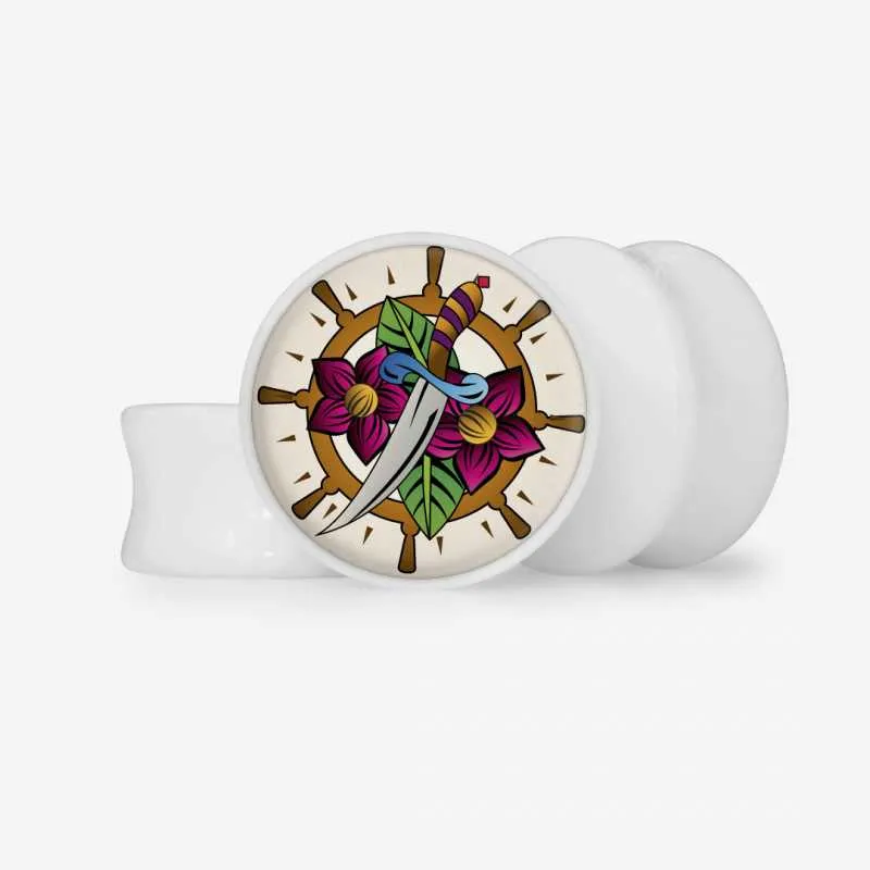 Plug Adaga e Timão - Base Selecionável | ALARGS