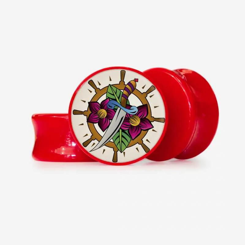 Plug Adaga e Timão - Base Selecionável | ALARGS