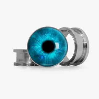 Plug Iris Azul - Base Selecionável | ALARGS