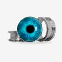 Plug Iris Azul - Base Selecionável | ALARGS