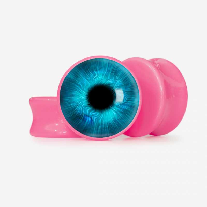 Plug Iris Azul - Base Selecionável | ALARGS