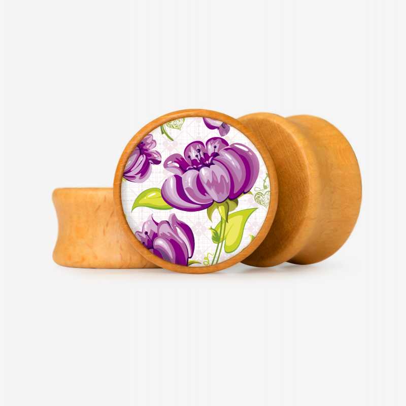 Plug Flores Exóticas - Base Selecionável |  ALARGS