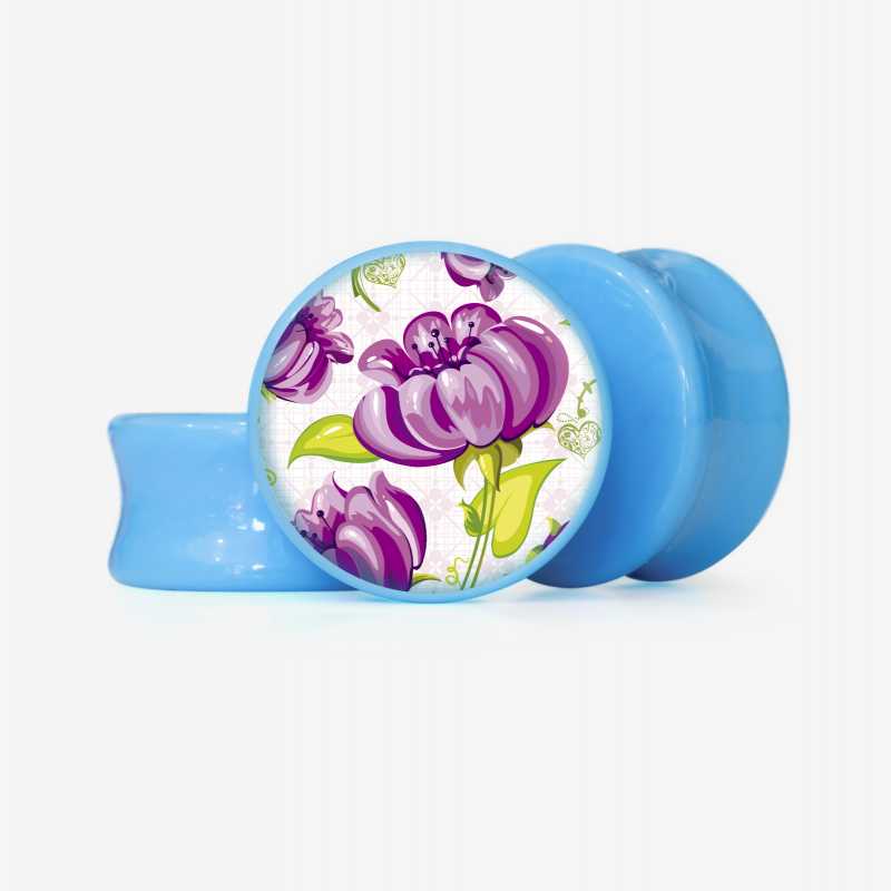 Plug Flores Exóticas - Base Selecionável |  ALARGS