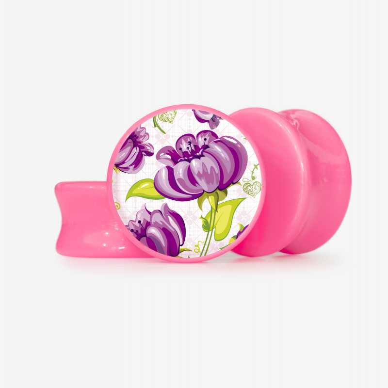 Plug Flores Exóticas - Base Selecionável |  ALARGS