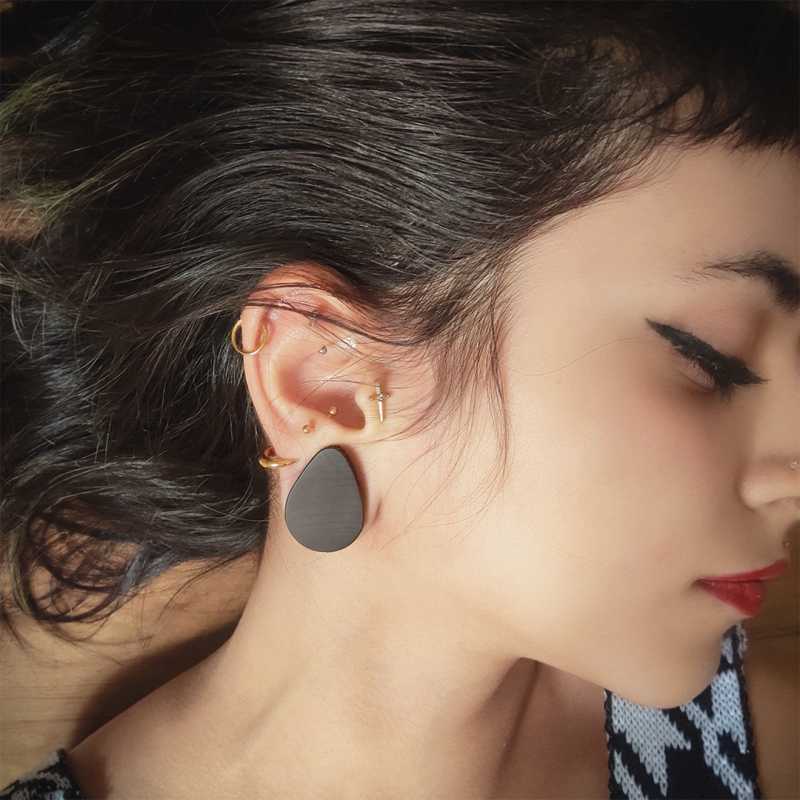 Plug Gota Artesanal de Madeira: Elegância Natural | ALARGS