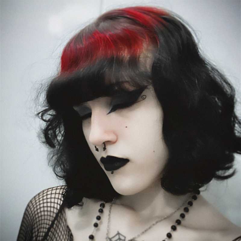 Piercing Ferradura Preta 1,6mm Spike Aço Cirúrgico