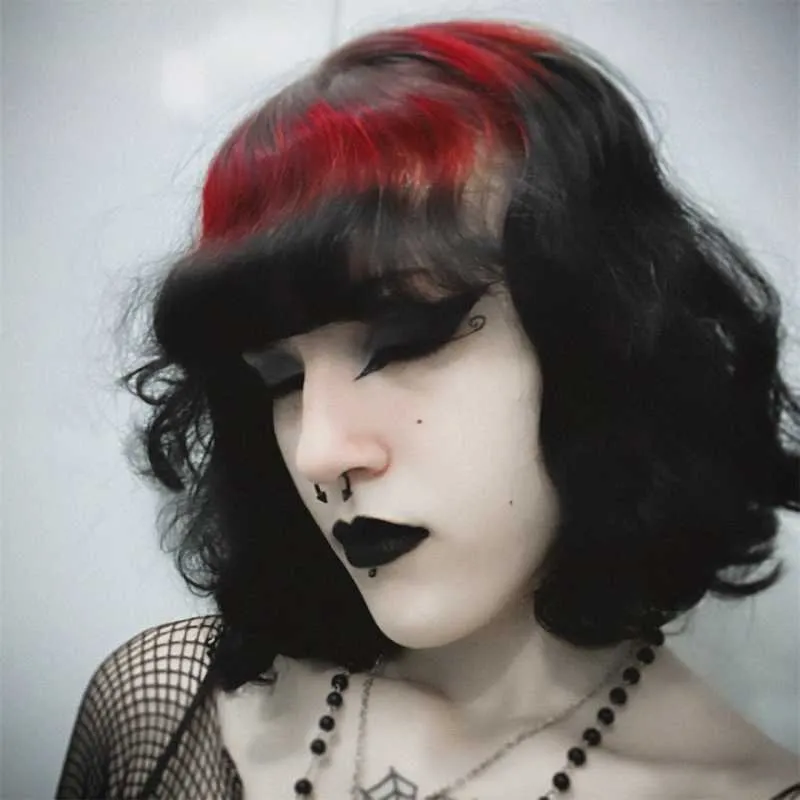 Labret Monroe Preto Bolinha em Aço | Piercing com Estilo