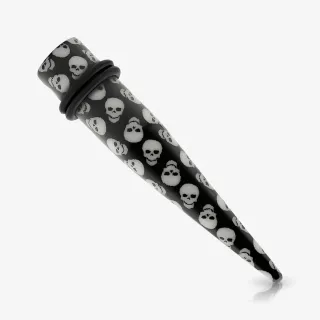 Expansor Acrílico Caveira 2 Anéis é na ALARGS