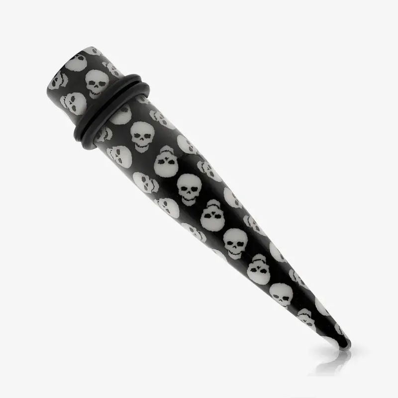 Expansor Acrílico Caveira 2 Anéis é na ALARGS