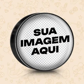 Alargador Rosca Acrílico Desenho PERSONALIZADO é na ALARGS