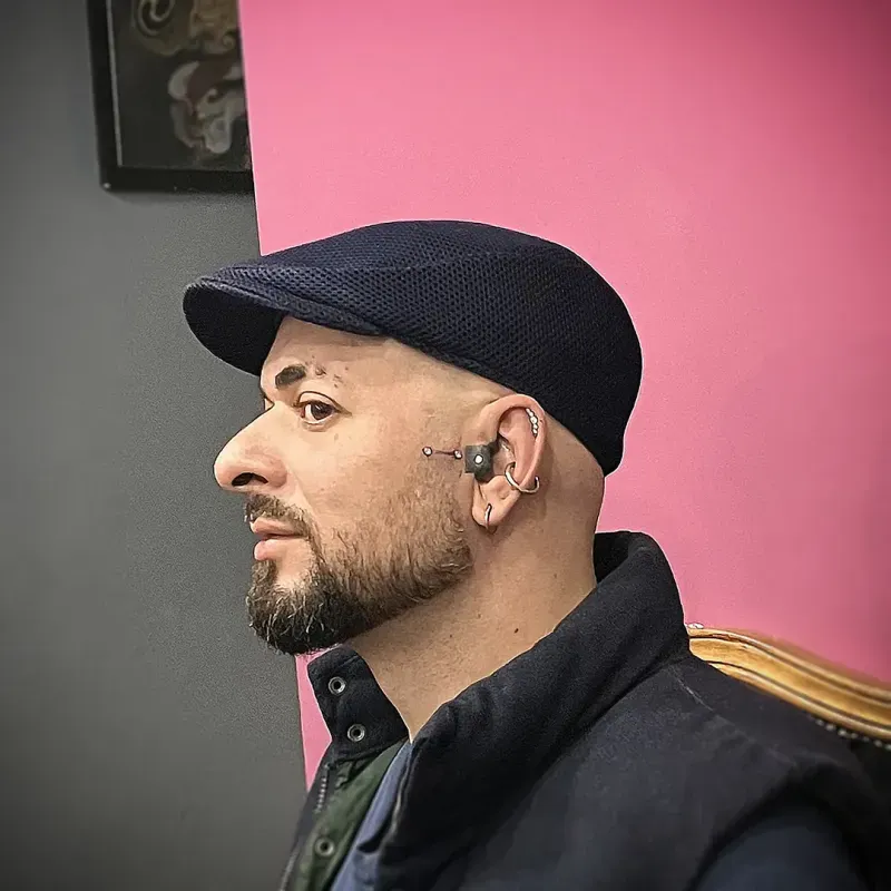 Piercing Captive de Aço elegante e seguro para o seu estilo