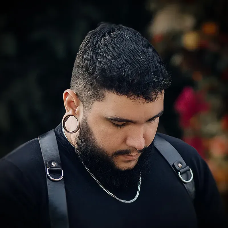 Alargador Aço Preto Flangeado - Sem Rosca | Alargs