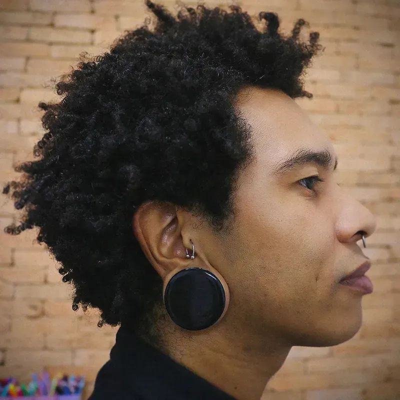 Alargador Acrílico Colors com Rosca | Alargs