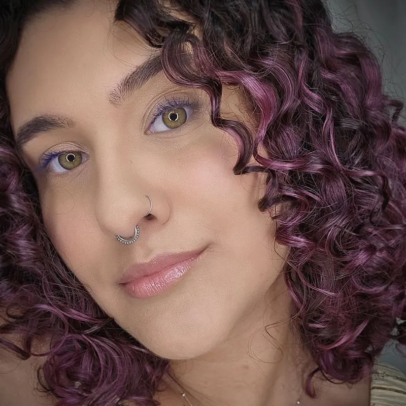 Piercing Argola de Aço prateada com fecho clicker seguro