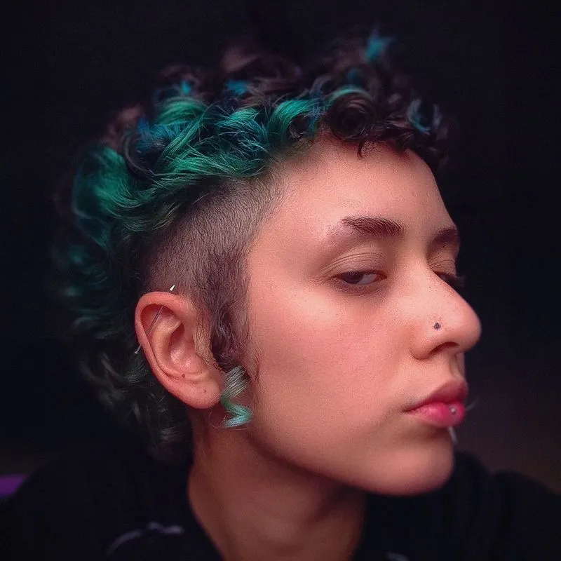 Piercing Transversal Bolinha em Aço Cirúrgico | ALARGS