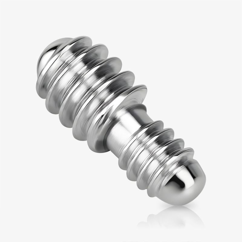 Conversor para base microdermal em aço cirúrgico 1.2mm e 1.6mm