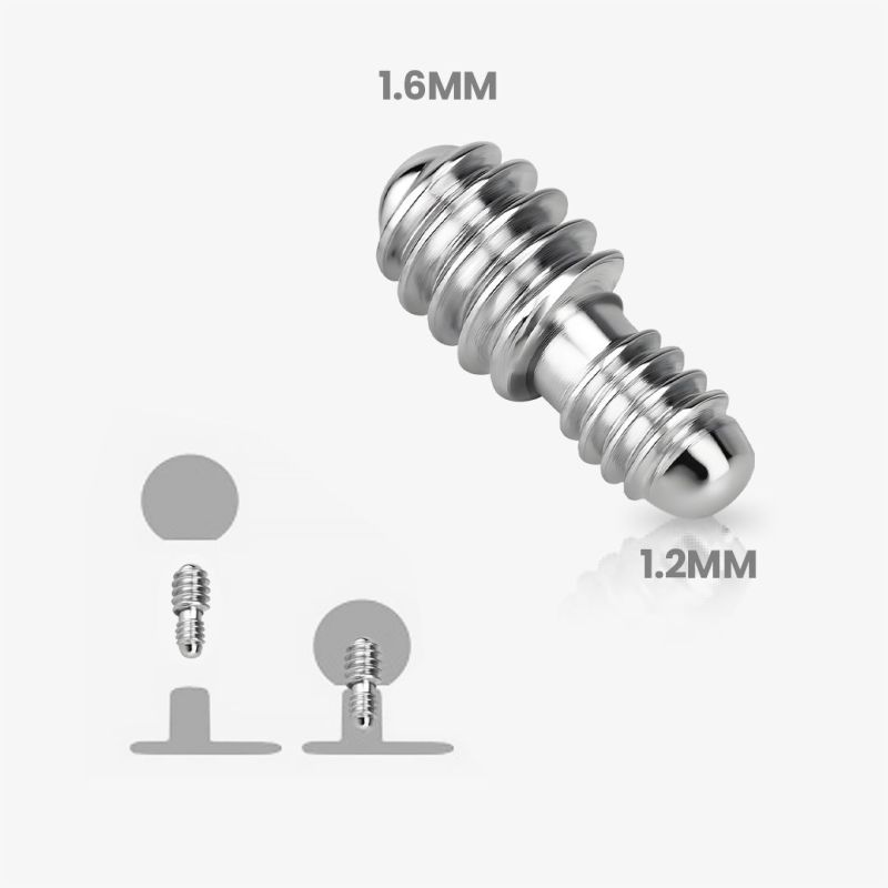 Conversor Para Base Microdermal - Piercings Microdermal